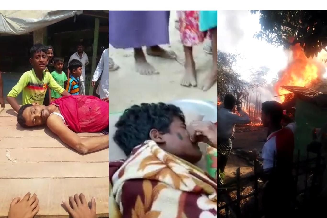 Myanmar ordusu Arakanlılara yönelik katliamlarını sürdürüyor